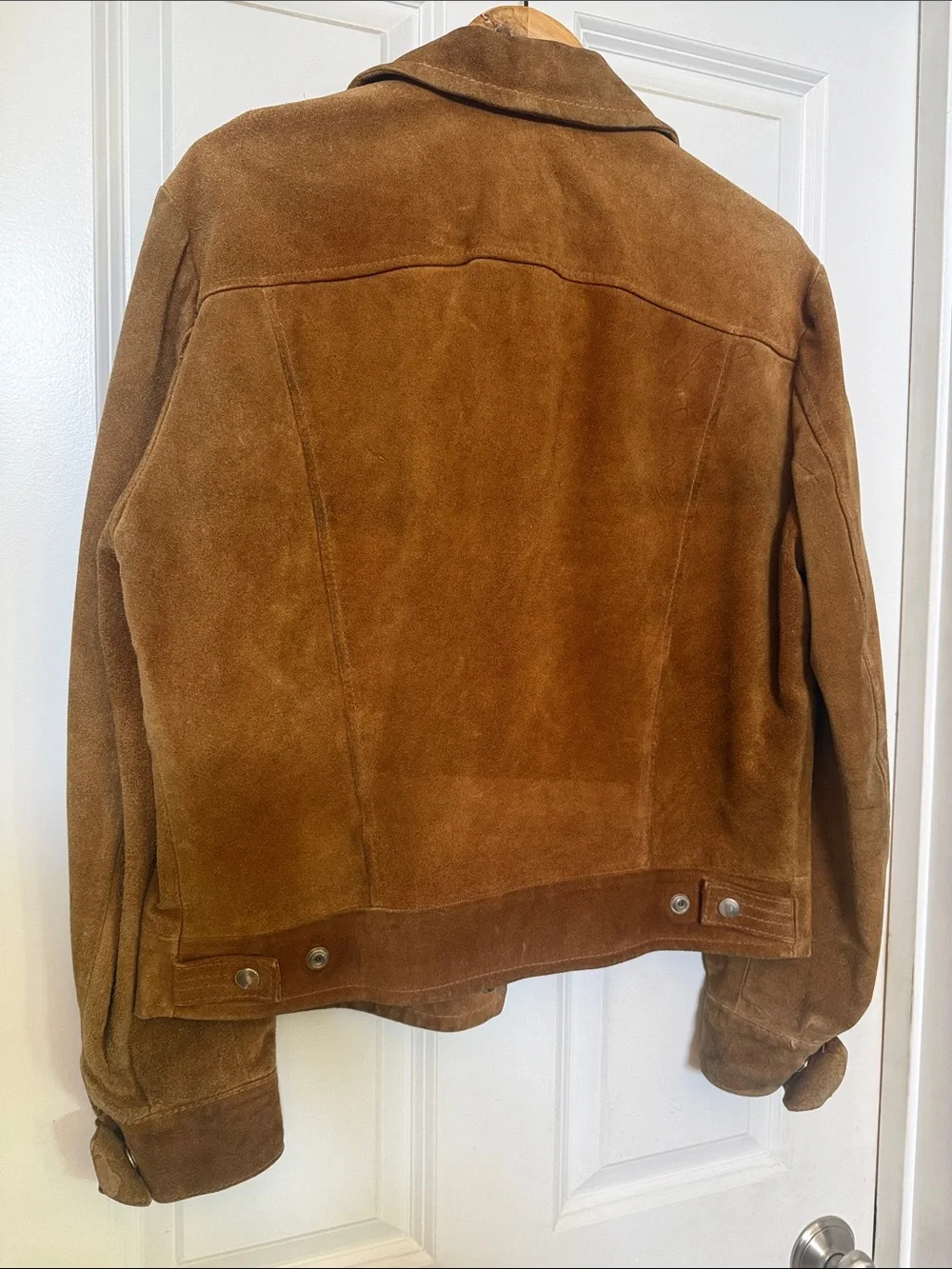 Vintage made for Orbachs Suede Bomber motorcycle Jacket